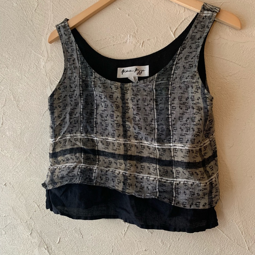 Unique Andrew Fezza Crop Top